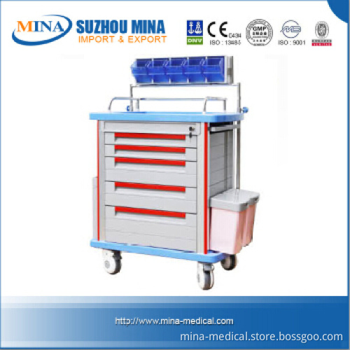 New Model Hospital Nursing Treatment Emergency Trolley (MINA-AT850)